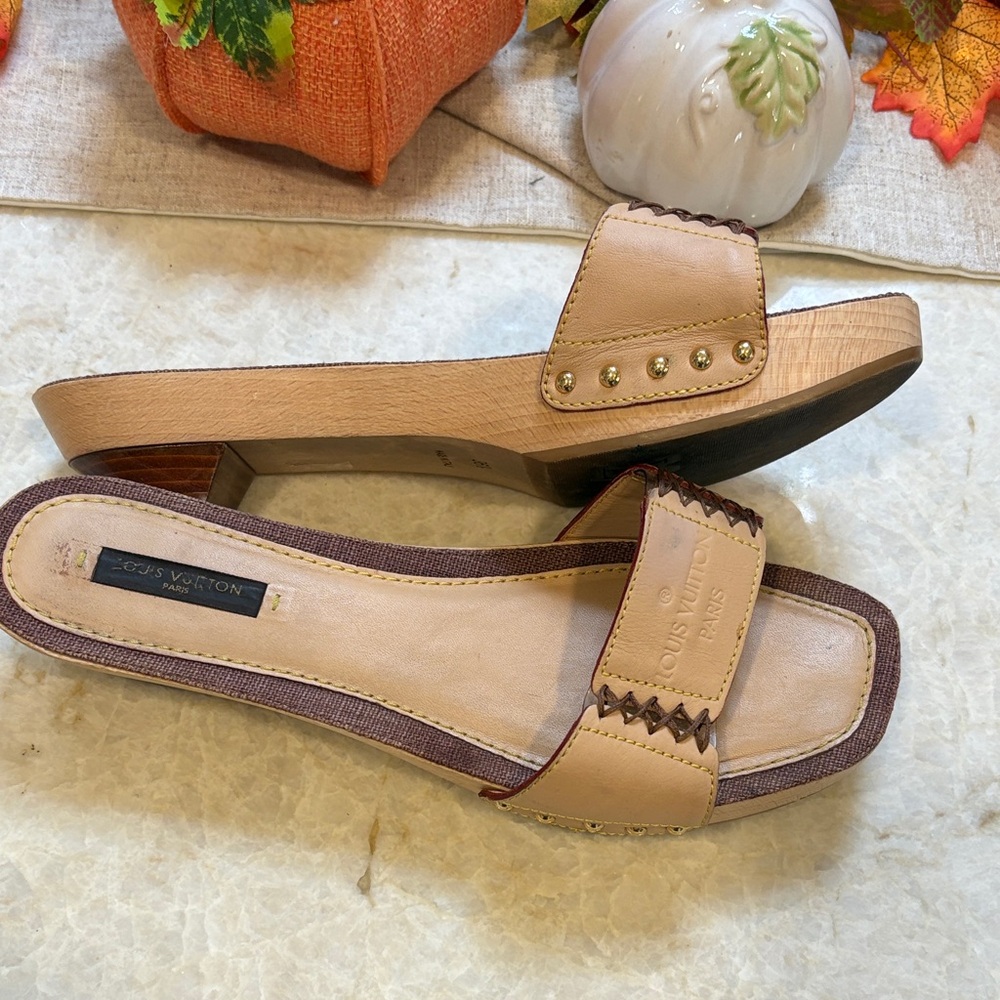 Louis Vuitton Niominka Otoe Mule/ Slide Sandals - Picture 3 of 8